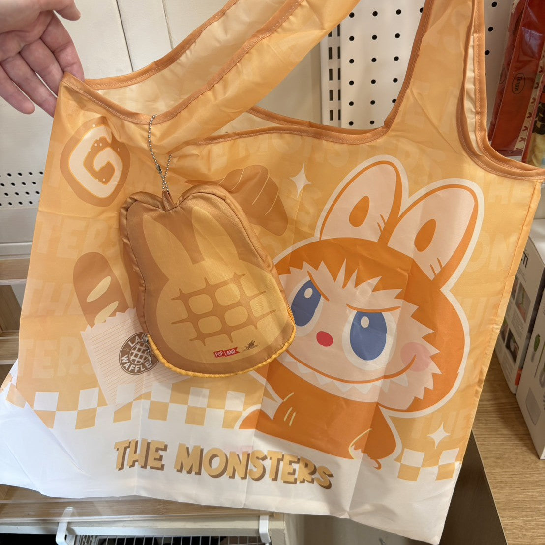 好宅選品 🏠 Labubu 便利店 收納包 收納袋 背包掛件 購物袋 手提袋