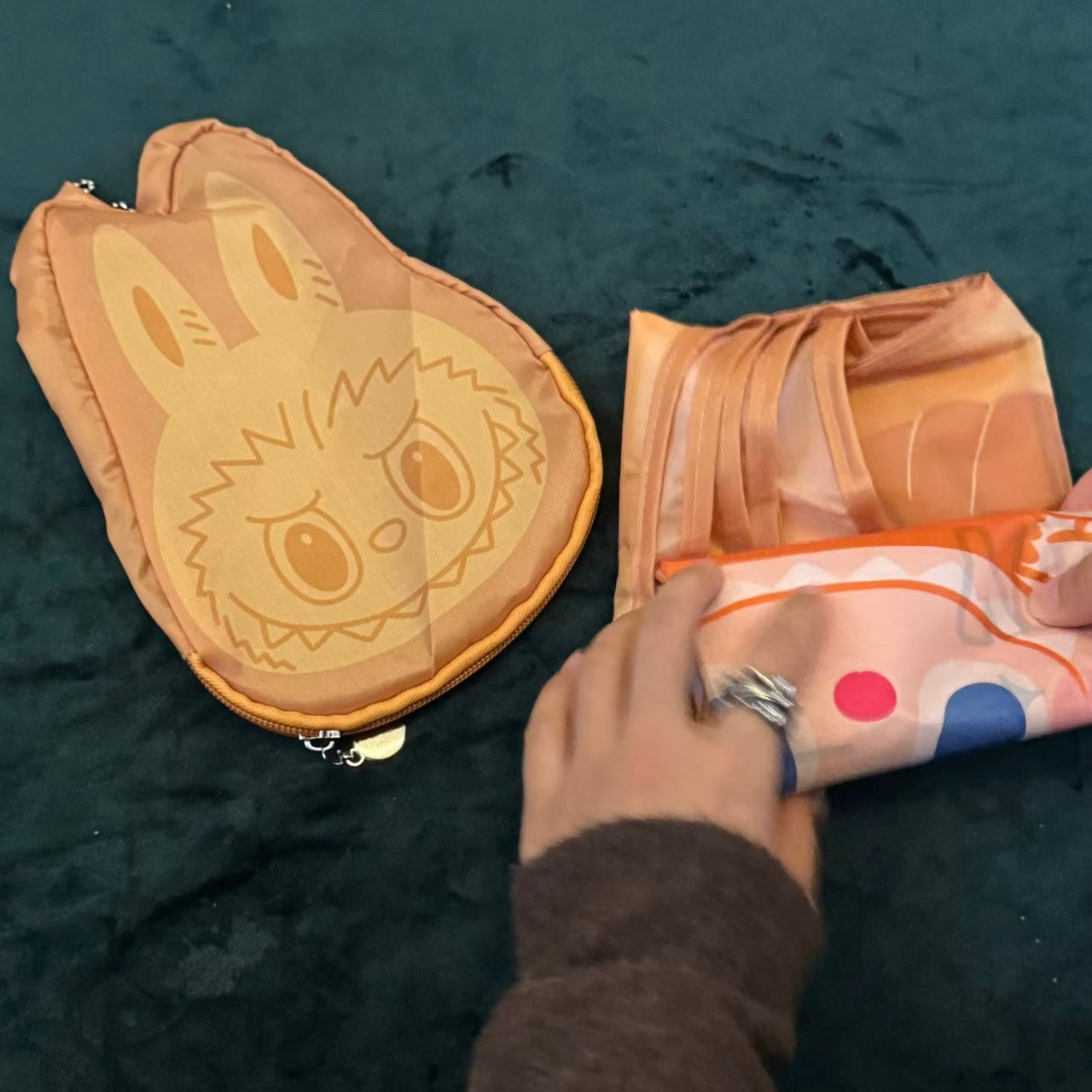 好宅選品 🏠 Labubu 便利店 收納包 收納袋 背包掛件 購物袋 手提袋