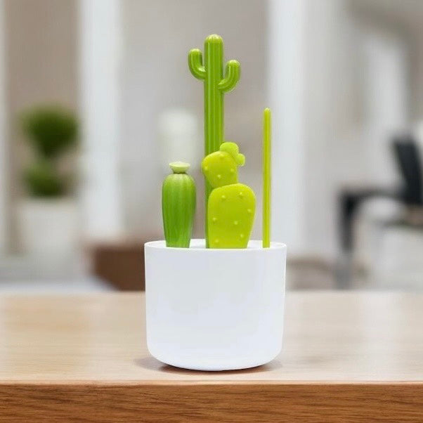 好宅選品 🏠 仙人掌造型 多功能刷具 杯刷 吸管刷 細刷頭 清潔刷 瓶刷 長柄刷 奶瓶刷