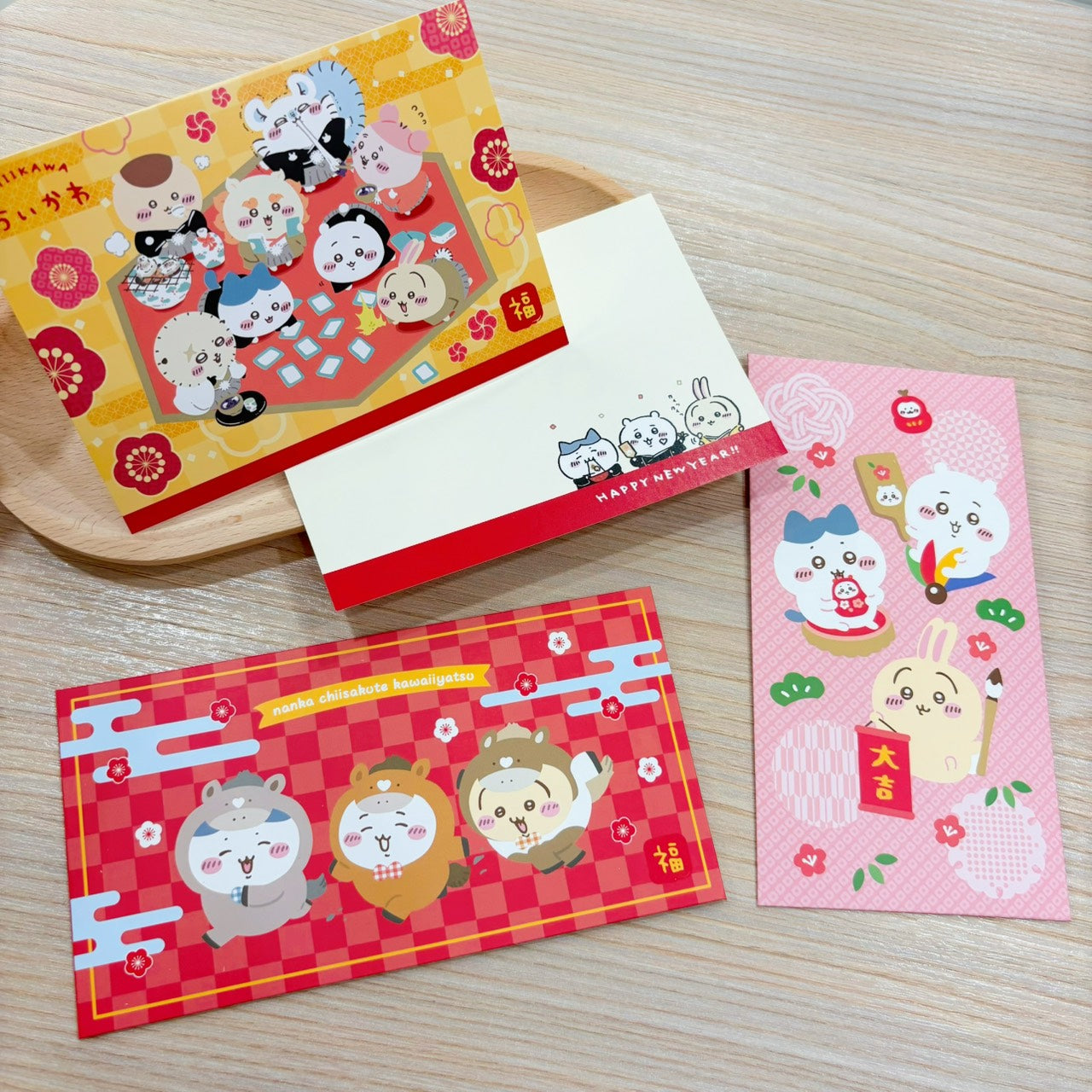 好宅選品 🏠  吉伊卡哇 馬年紅包 新春 紅包袋 紅包袋 明信片 chiikawa 利是封