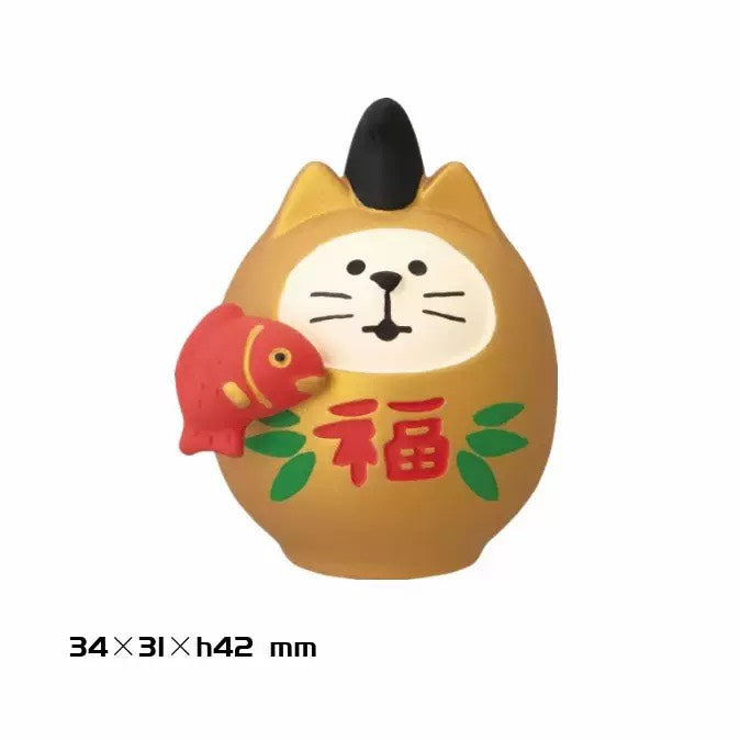 現貨秒發 ✨ 日式貓zakka 招福 DIY 潮玩擺件 新年禮物 公仔 造景小擺件 招財貓擺飾 微縮模型