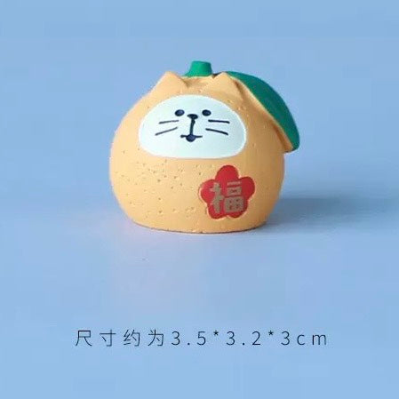 現貨秒發 ✨ 日式貓zakka 招福 DIY 潮玩擺件 新年禮物 公仔 造景小擺件 招財貓擺飾 微縮模型