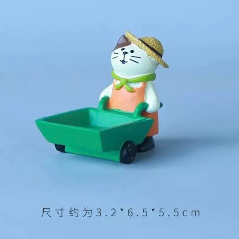 現貨秒發 ✨ 日式貓zakka 招福 DIY 潮玩擺件 新年禮物 公仔 造景小擺件 招財貓擺飾 微縮模型