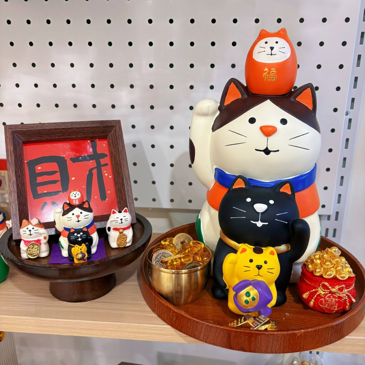 好宅現貨 🏠 zakka 招財貓 擺件 裝飾品 家居 玄關裝飾 喬遷新居 禮品 入厝禮 生日禮物 招財小物