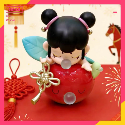 快速預購 ✅ Nanci 時來運轉 確認款 青青松松毛絨盆栽 若來 公仔 Rolife 新年盲盒 隱藏 囡茜 柿柿如意