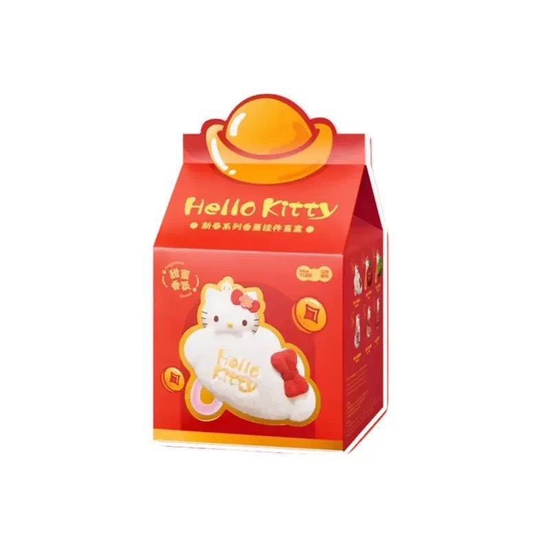 現貨秒發 ✅  Hello Kitty 新春 香薰 掛件 馬克圖布 香包 香氛 掛飾 吊飾 盲盒