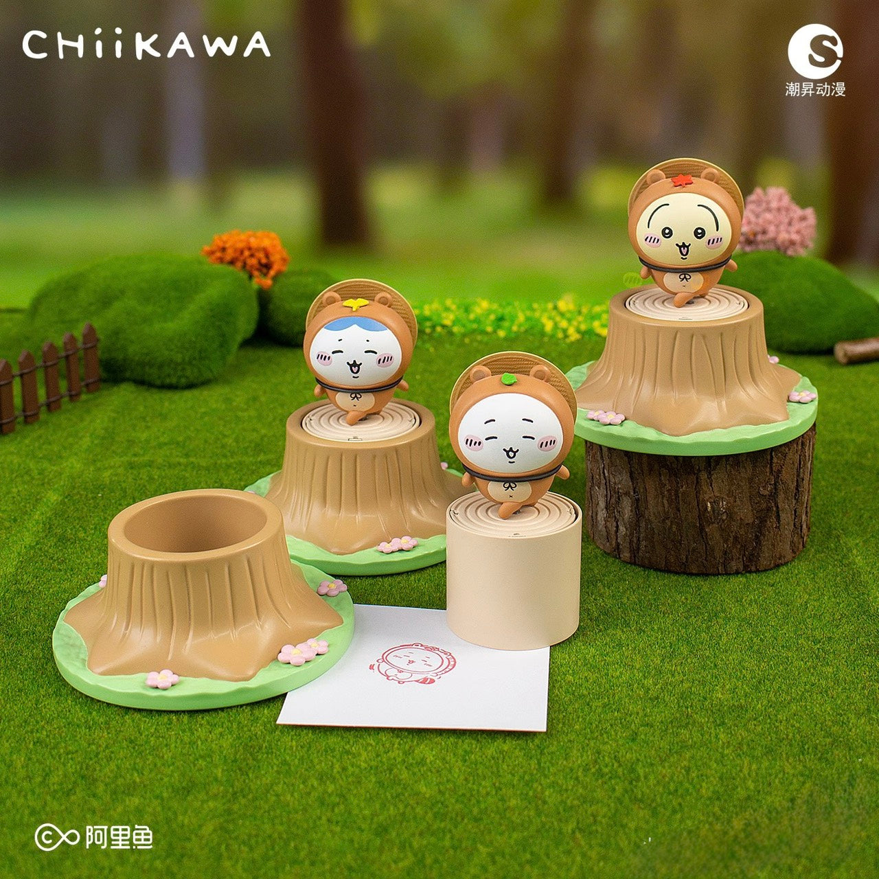 現貨秒發 ✅ 吉伊卡哇 森林時裝印章 盲盒 chiikawa 活字印刷 公仔