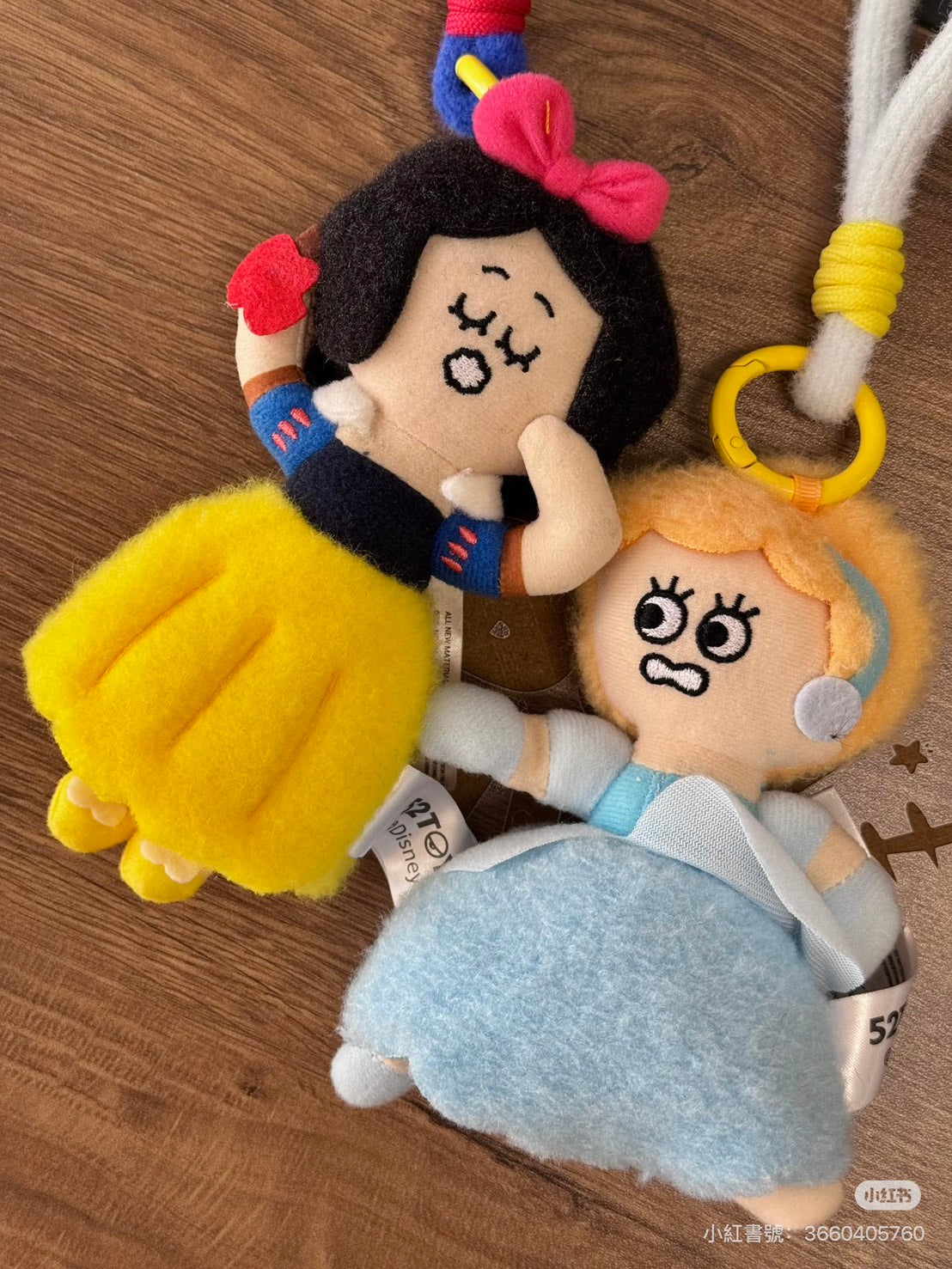 現貨秒發 ⚡ 迪士尼 在逃公主 52TOYS 抽象公主 毛絨掛件 掛飾 吊飾 盲盒 公仔 樂佩公主 貝兒公主 隱藏