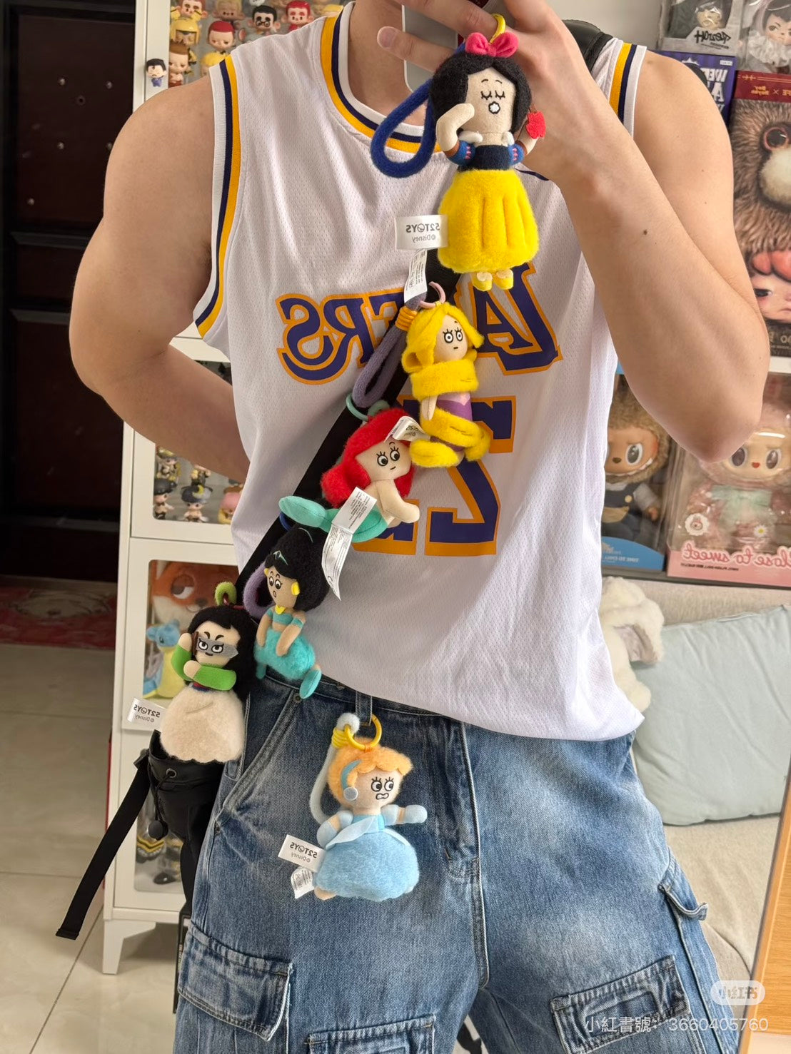 現貨秒發 ⚡ 迪士尼 在逃公主 52TOYS 抽象公主 毛絨掛件 掛飾 吊飾 盲盒 公仔 樂佩公主 貝兒公主 隱藏
