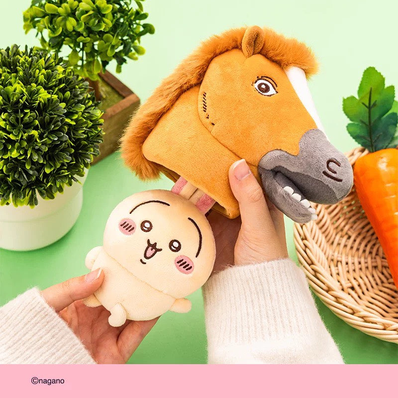 好宅現貨 🏠 正版 Chiikawa 吉伊卡哇  薩奇馬 馬頭烏薩奇 馬年系列  毛絨 掛件 公仔 玩偶