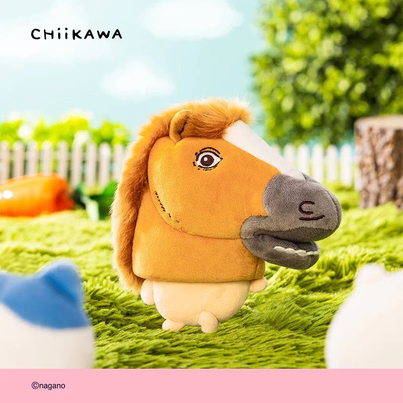 好宅現貨 🏠 正版 Chiikawa 吉伊卡哇  薩奇馬 馬頭烏薩奇 馬年系列  毛絨 掛件 公仔 玩偶