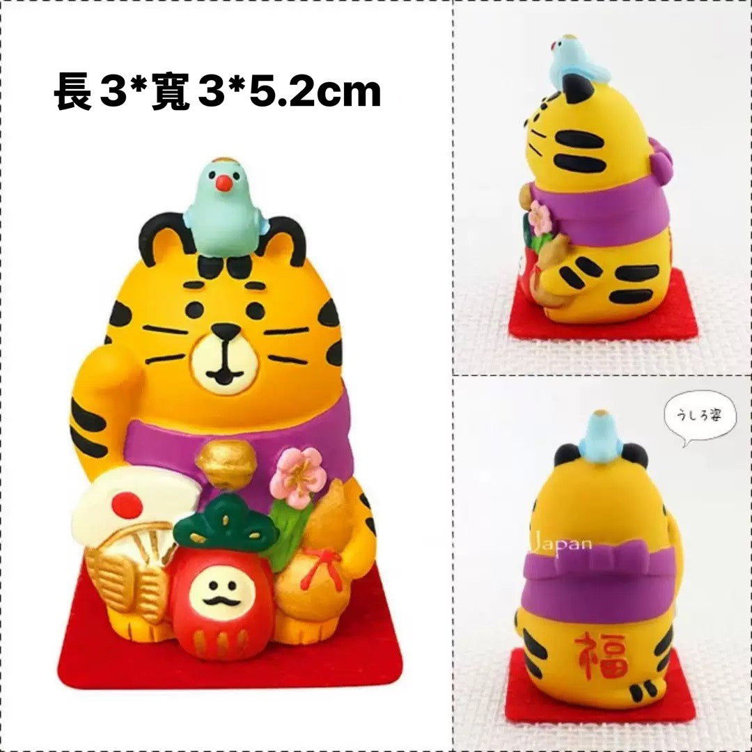 現貨秒發 ✨ 日式貓zakka 招福 DIY 潮玩擺件 新年禮物 公仔 造景小擺件 招財貓擺飾 微縮模型