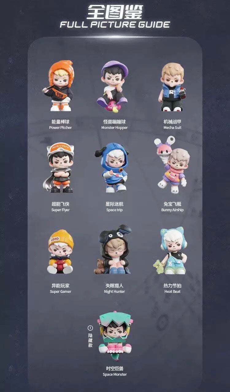 快速預購 ✅ Rayan 時空裂縫 MINI 確認款 TNT space 隱藏 盲盒 公仔 鑰匙扣 萊恩 吊飾 掛飾