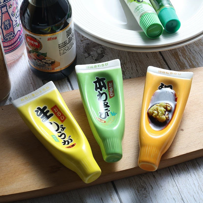 好宅現貨 🏠 番茄醬造型 醬料罐 調味碟 醬油碟 小碟 陶瓷碟 碟子 調味料碟 沾料碟 釉下彩碟子