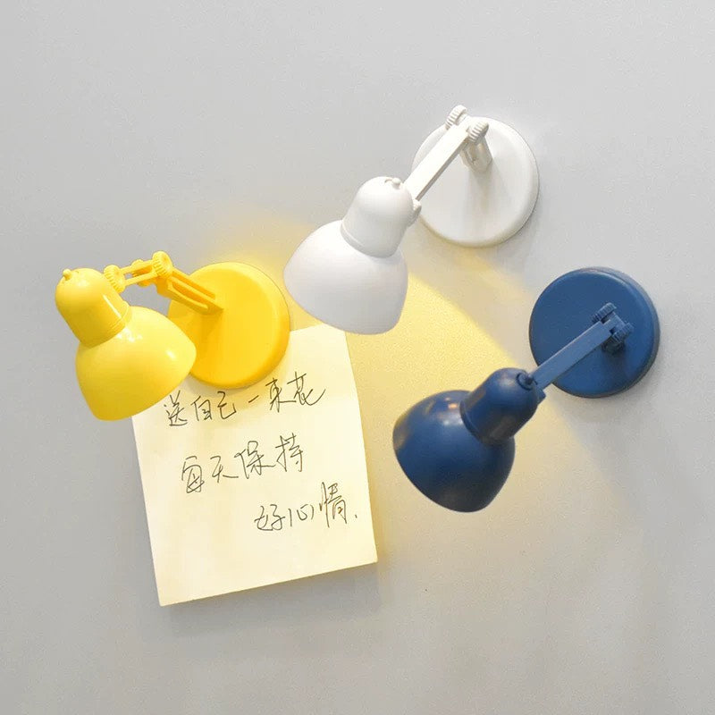 現貨秒發 ⚡ 磁吸小夜燈 多色迷你檯燈 冰箱貼 可愛小廢物 磁鐵 擺飾