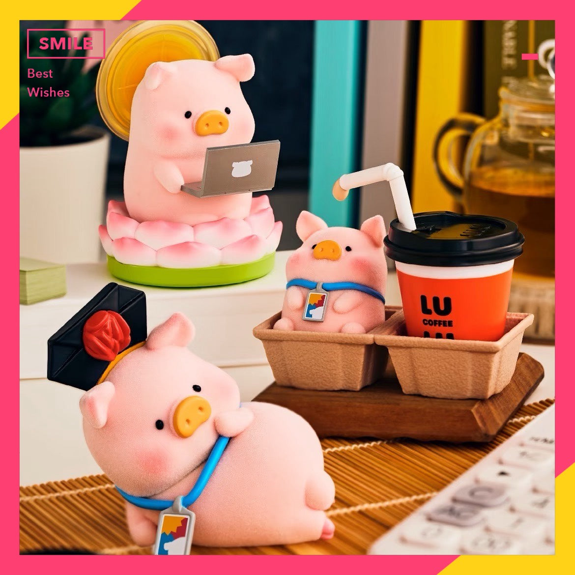 快速預購 ✅ LULU豬 上班諸事多 確認款 罐頭豬 52toys 龜速處理 神仙老闆 魔鬼老闆 盲盒 公仔 擺飾