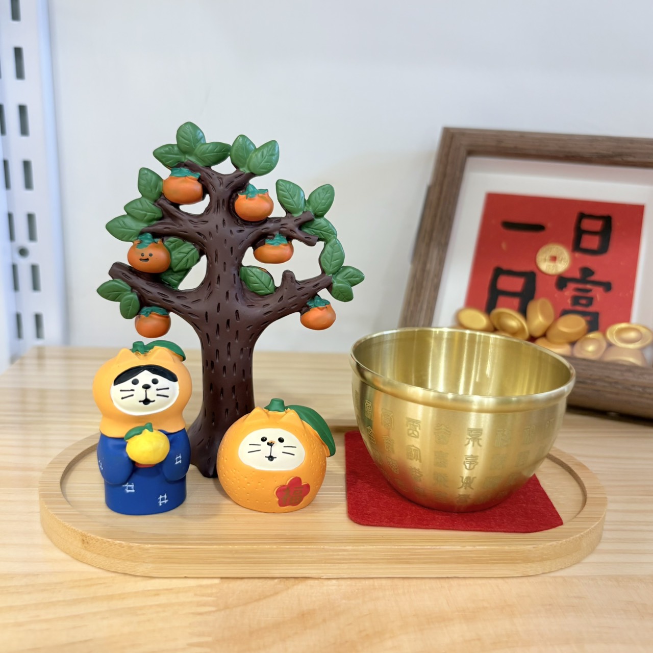 好宅現貨⚡ zakka 招財貓 聚寶盆 水晶樹 擺件 裝飾品 家居 玄關裝飾 喬遷新居 禮品 入厝禮 生日禮物 招財小物