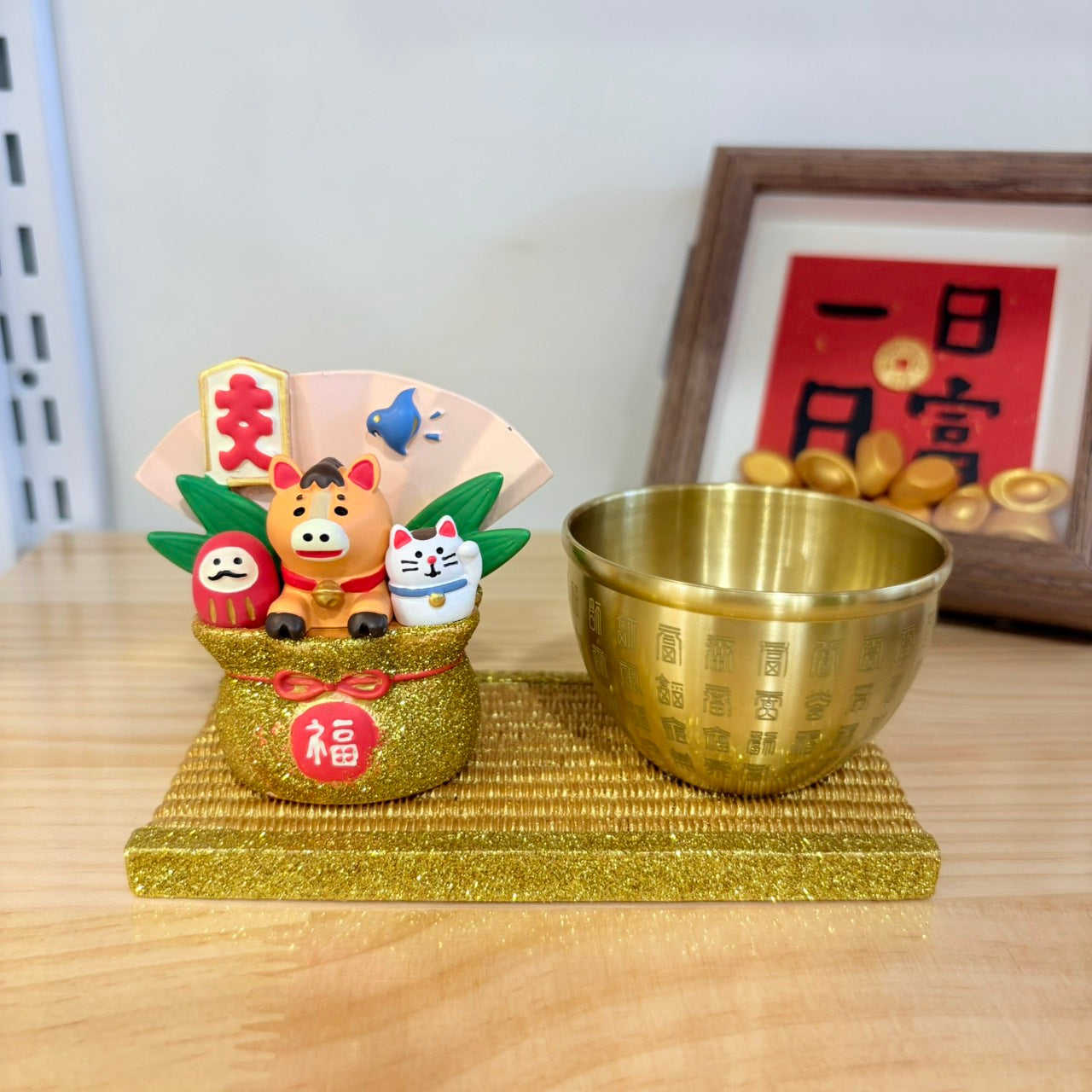 好宅現貨⚡ zakka 招財貓 聚寶盆 水晶樹 擺件 裝飾品 家居 玄關裝飾 喬遷新居 禮品 入厝禮 生日禮物 招財小物