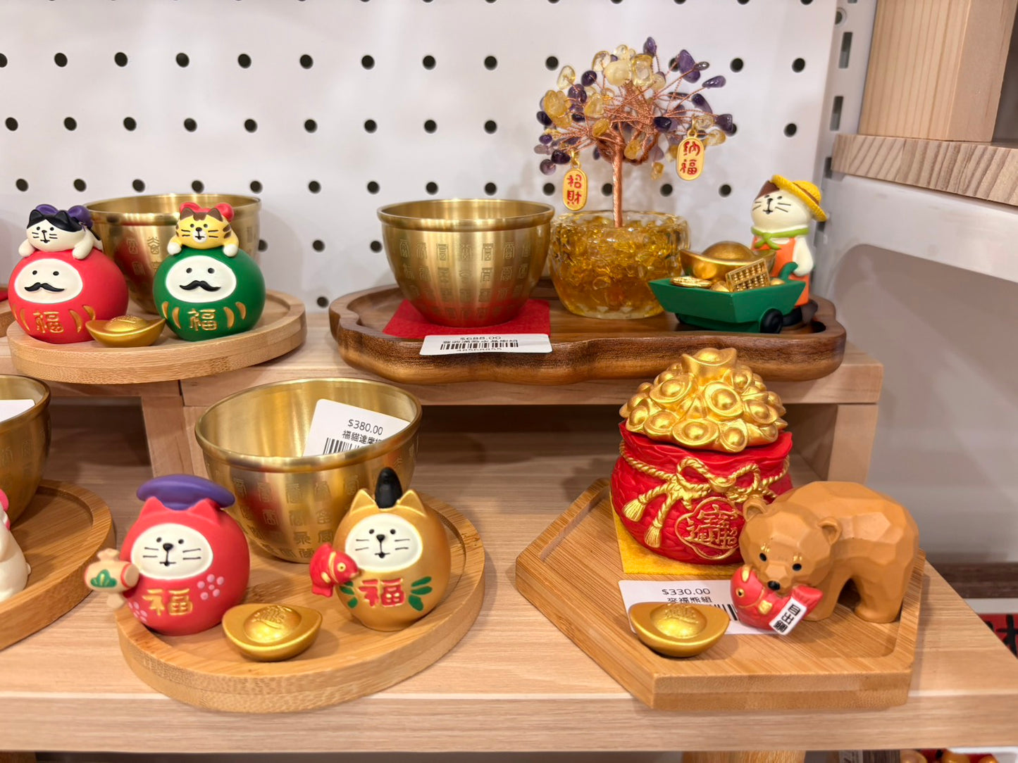 好宅現貨⚡ zakka 招財貓 聚寶盆 水晶樹 擺件 裝飾品 家居 玄關裝飾 喬遷新居 禮品 入厝禮 生日禮物 招財小物