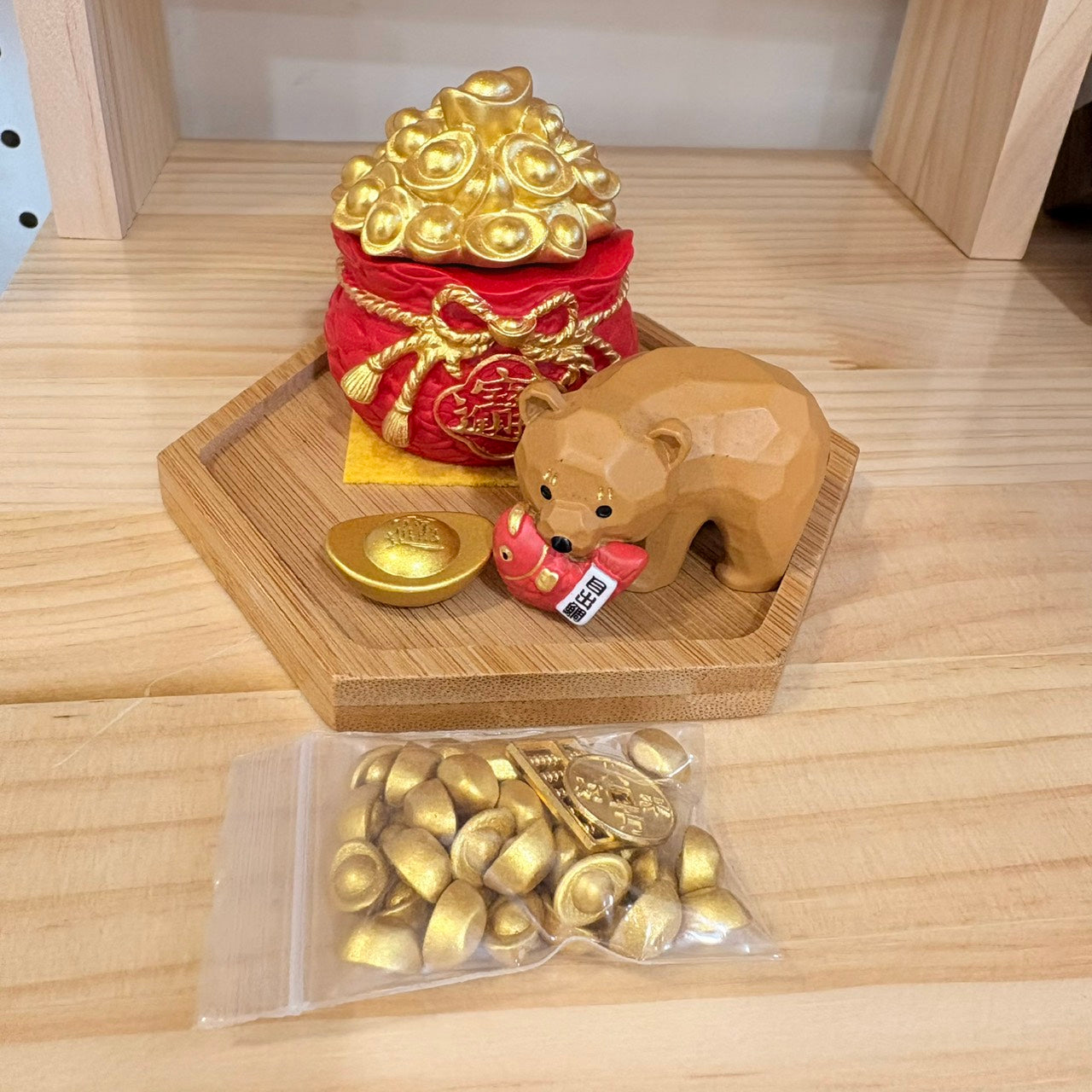 好宅現貨⚡ zakka 招財貓 聚寶盆 水晶樹 擺件 裝飾品 家居 玄關裝飾 喬遷新居 禮品 入厝禮 生日禮物 招財小物