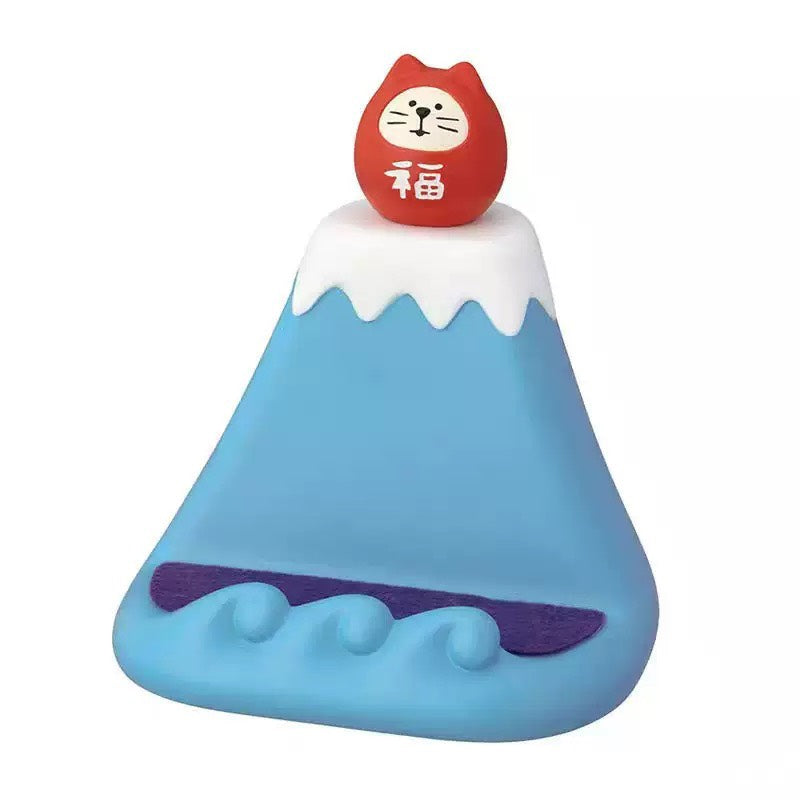 好宅現貨⚡ Zakka 貓 筆筒 手機支架 名片架 達摩貓 招財小物 裝飾品 玄關裝飾 喬遷新居 禮品 入厝禮 生日禮物 招財小物