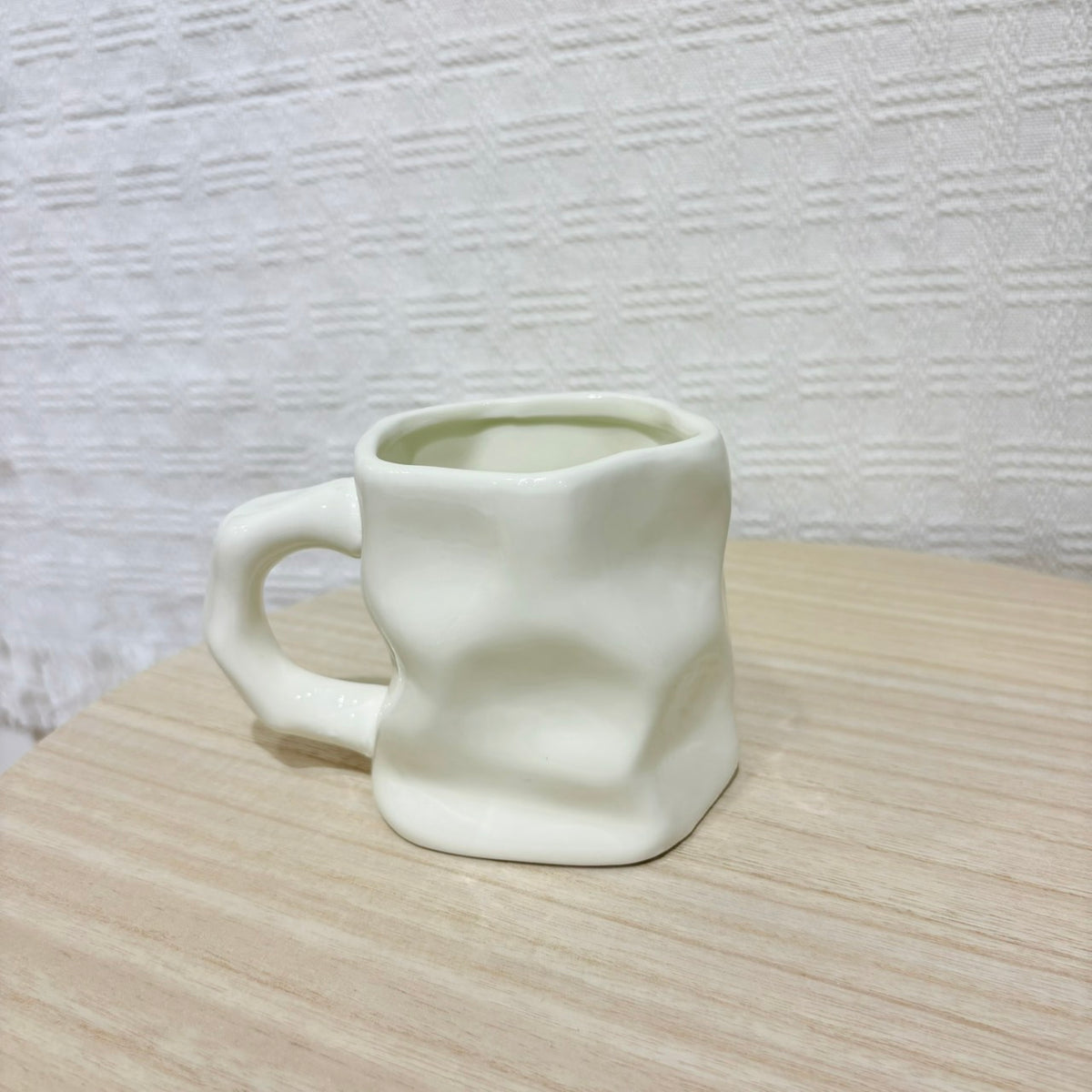 好宅現貨 ⚡ 奶油風陶瓷水杯套裝 水壺 迎賓水杯 高級感 喬遷新居待客杯 扭扭馬克杯 茶壺杯具 茶盤