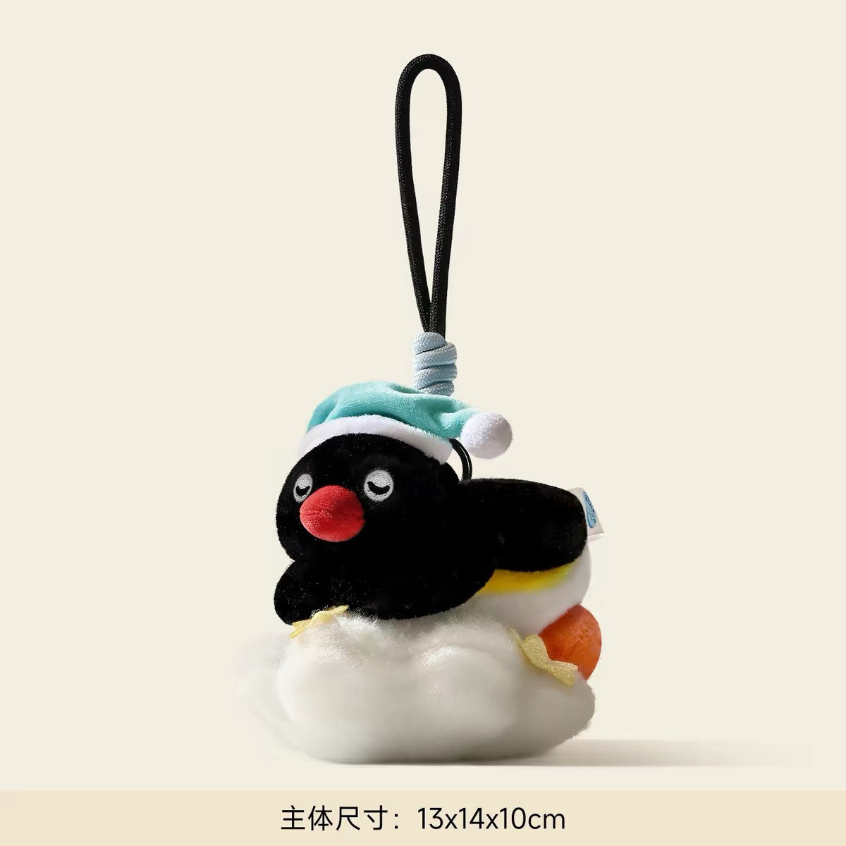 現貨秒發 ⚡ 優邁 正版 PINGU 晚安甜夢系列 毛絨掛件 娃娃吊飾 PINGA 企鵝娃娃 包包掛件吊飾 禮物