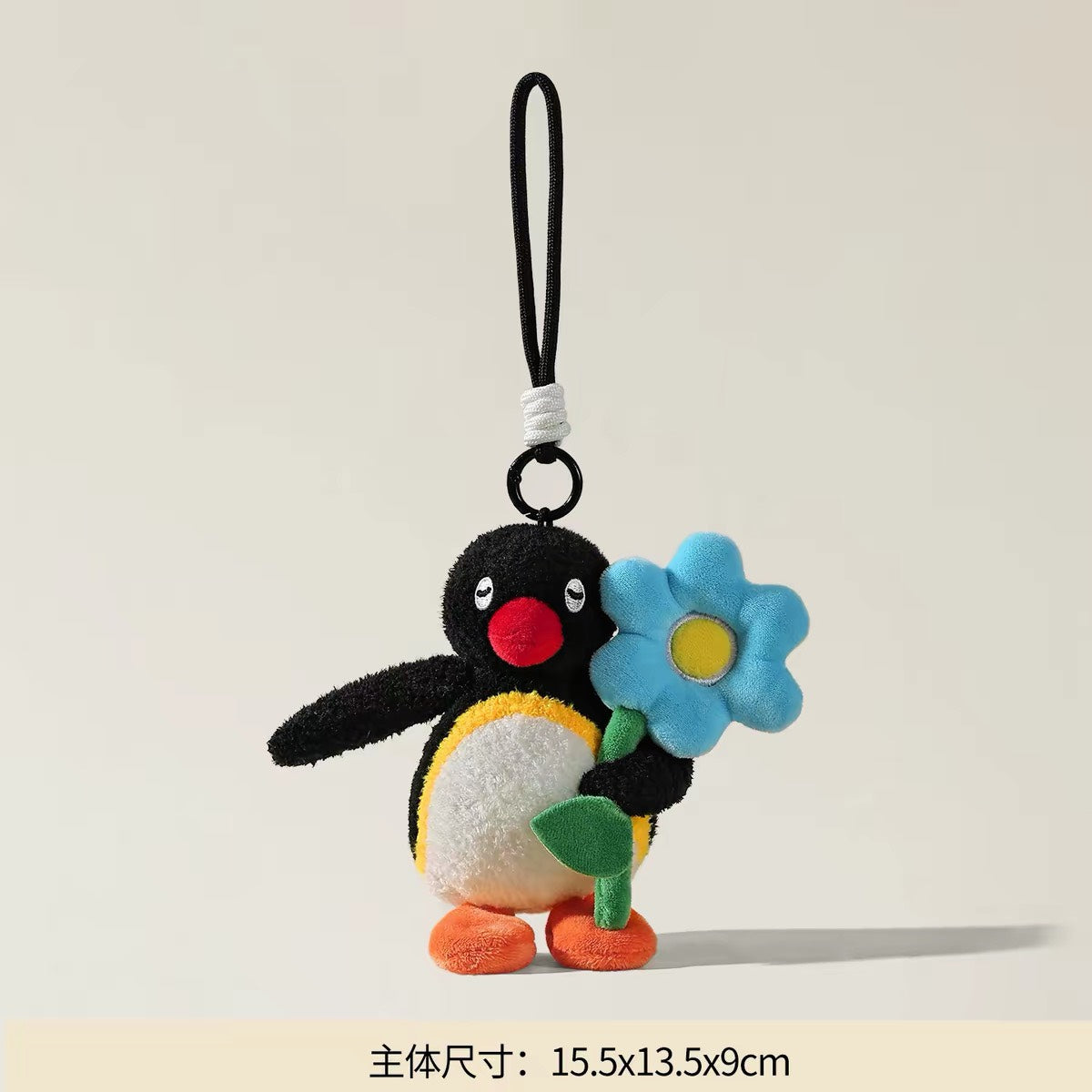 現貨秒發 ⚡ Pingu & Pinga 花語系列 優邁 毛絨 掛件 掛飾 吊飾 娃娃 送你一束花 情人節 公仔 情侶吊飾