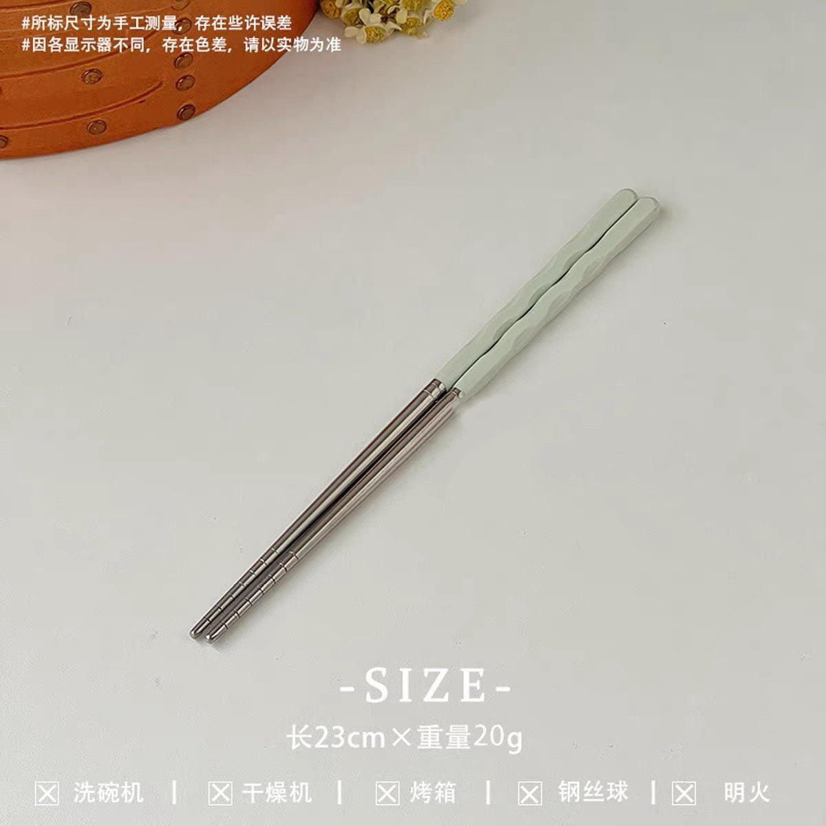 現貨秒發 ⚡ 奶油馬卡龍 304 不鏽鋼波浪筷子 火鍋筷 防霉 防滑 抗菌 餐具 筷子 公筷