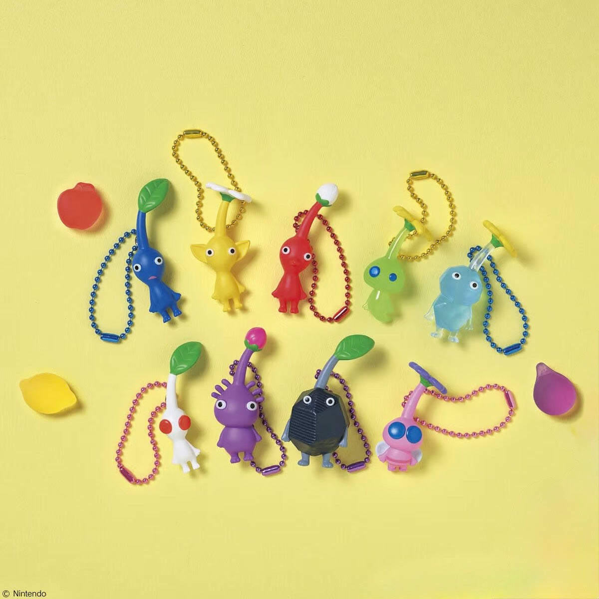 好宅現貨 🏠 BANDAI 萬代 食玩 皮克敏 pikmin 軟糖 公仔 掛件 任天堂 正品 果汁軟糖 吊飾 盲盒