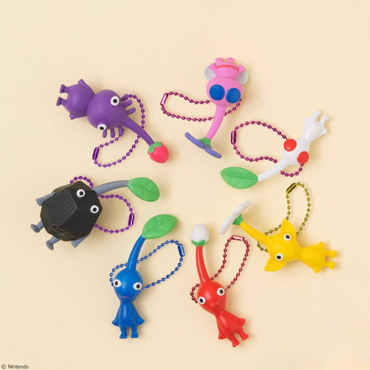 好宅現貨 🏠 BANDAI 萬代 食玩 皮克敏 pikmin 軟糖 公仔 掛件 任天堂 正品 果汁軟糖 吊飾 盲盒