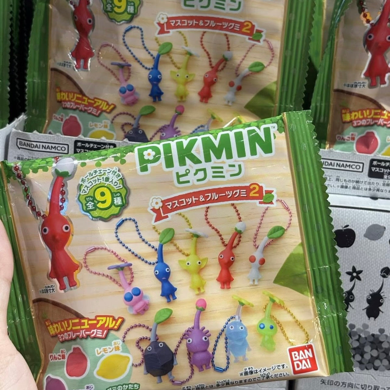 好宅現貨 🏠 BANDAI 萬代 食玩 皮克敏 pikmin 軟糖 公仔 掛件 任天堂 正品 果汁軟糖 吊飾 盲盒