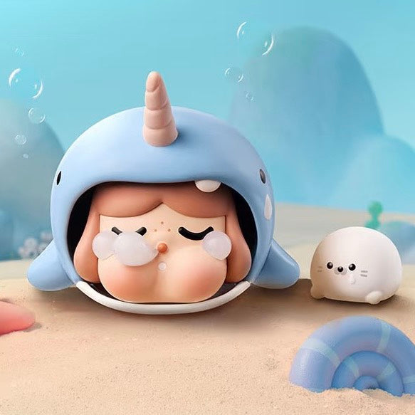 快速預購 ✅ Crybaby 哭娃 淚流成海  確認款 隱藏 軟軟海獺 泡泡瑪特 popmart 公仔 盲盒