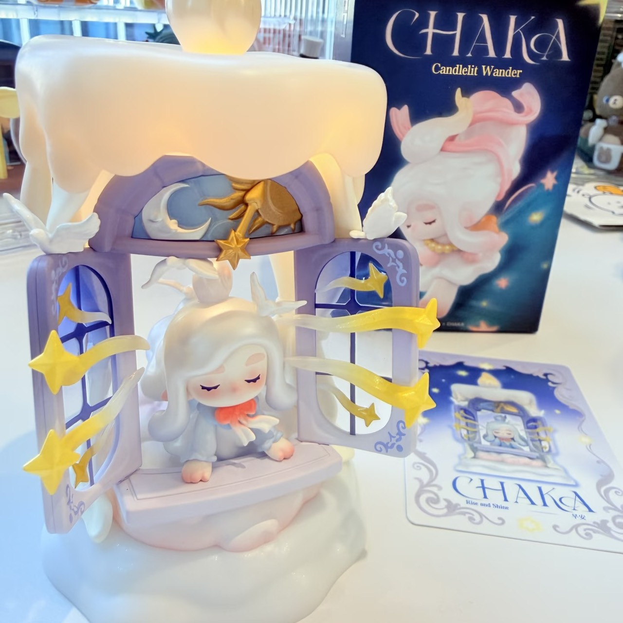 快速預購 ✅ Chaka 燭光漫遊 確認款 泡泡瑪特 Popmart 公仔 隱藏 早安 盲盒 擺件