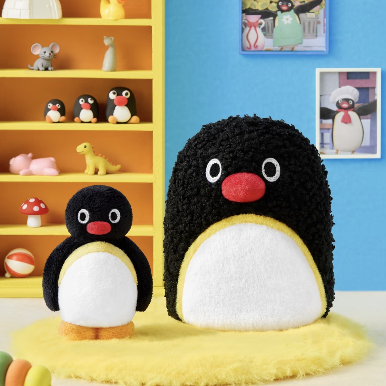 快速預購 🔥 正版 Pingu Mini meme 盲盒 確認款 端盒 毛絨掛件系列 娃娃 掛飾 企鵝娃娃 X11