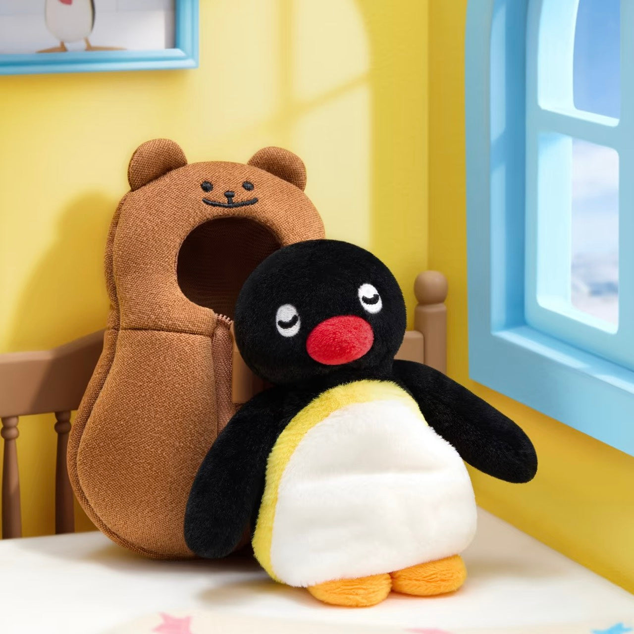 快速預購 🔥 正版 Pingu Mini meme 盲盒 確認款 端盒 毛絨掛件系列 娃娃 掛飾 企鵝娃娃 X11