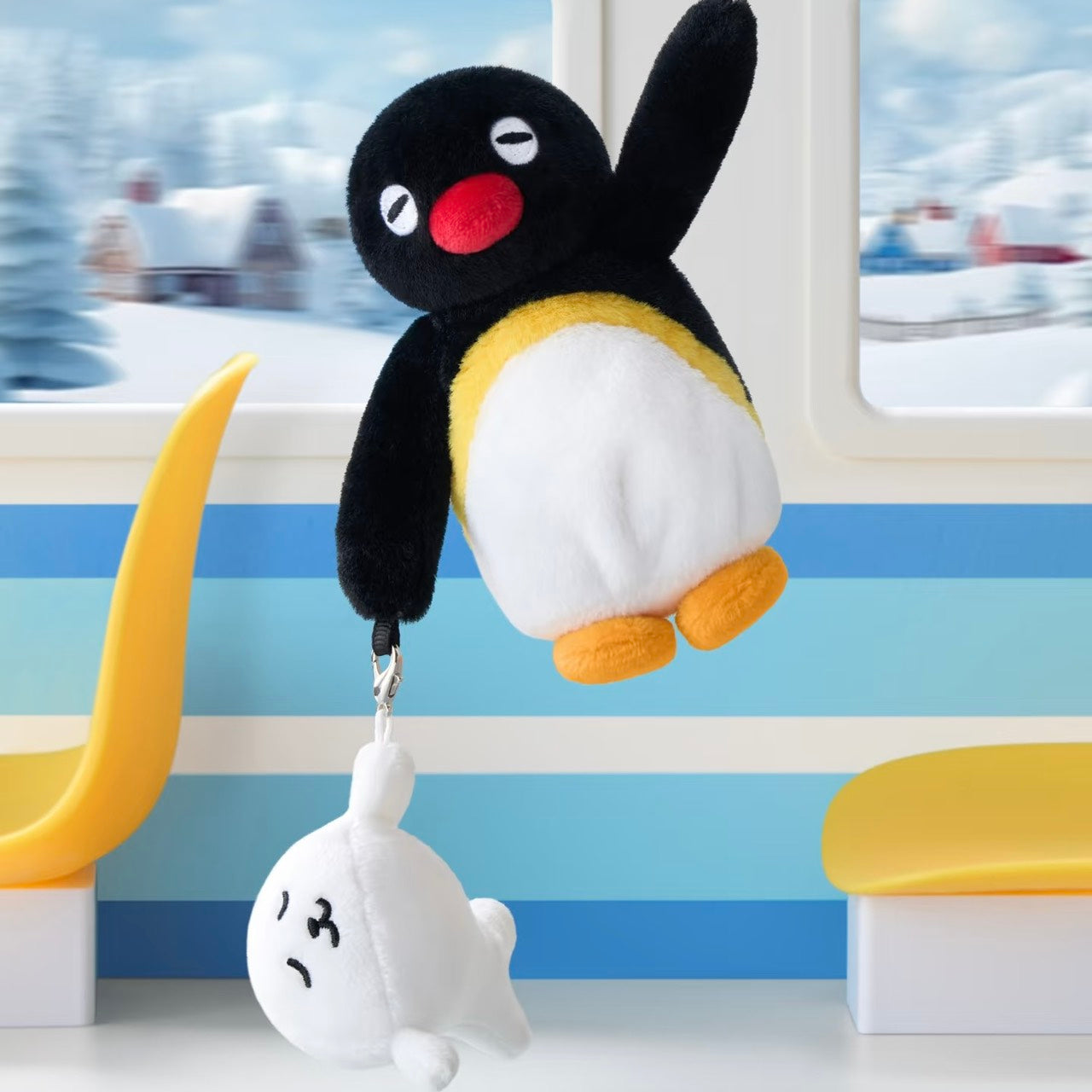 快速預購 🔥 正版 Pingu Mini meme 盲盒 確認款 端盒 毛絨掛件系列 娃娃 掛飾 企鵝娃娃 X11