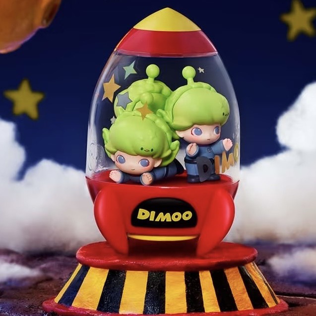 快速預購 ✅Dimoo Pixar 皮克斯 確認款 POPMART 泡泡瑪特 盲盒 公仔 隱藏 火箭參演載 小米 胡迪