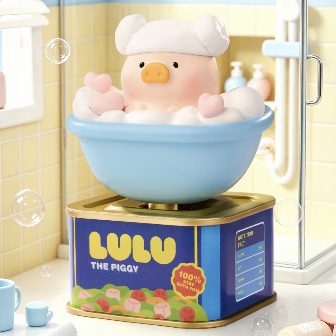 快速預購 ✅ Lulu豬 放假Lu 光動 確認款 toyzeroplus 盲盒 公仔 搖擺 馬上放假 自由游泳