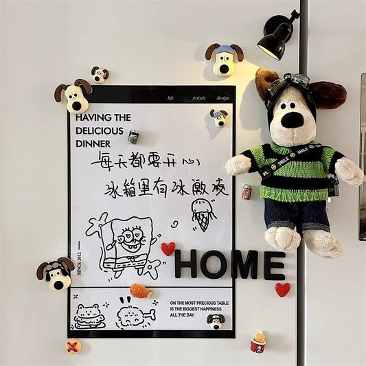 ins冰箱貼 磁貼 留言板 可擦拭寫備忘錄 提示板 入口門磁吸裝飾