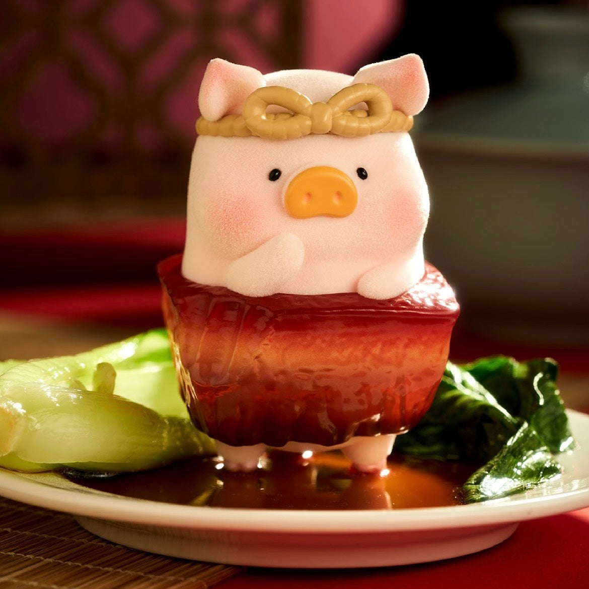 快速預購 ⚡ Lulu豬 Lu家小館 確認款 隱藏 公仔 52toys 盲盒 罐頭豬 脆皮烤鴨 糖葫LU 豬麻元宵 手辦