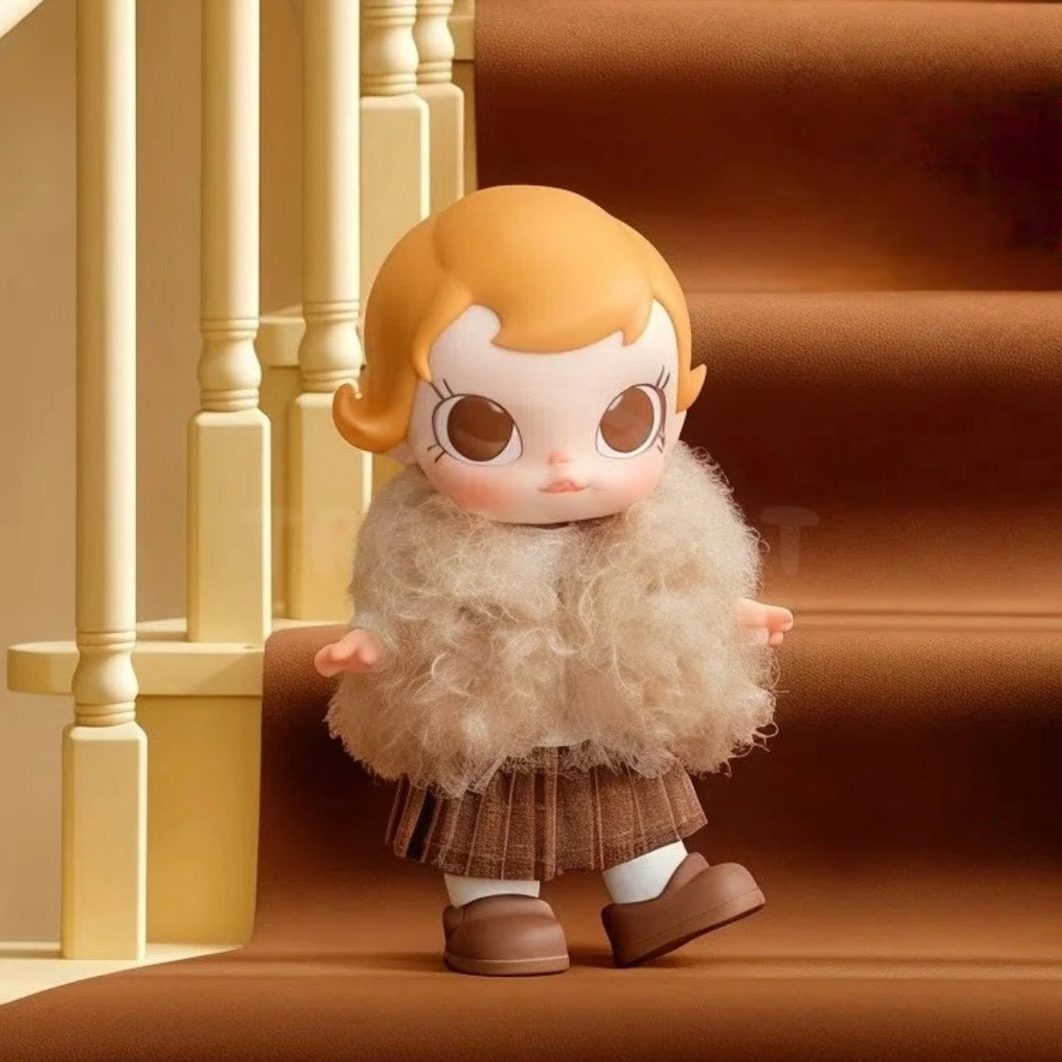 快速預購🔥 Molly 積極入冬 毛絨搪膠掛件 泡泡瑪特 公仔 popmart 吊卡 禮物 手辦 娃娃 吊飾 一點都不冷