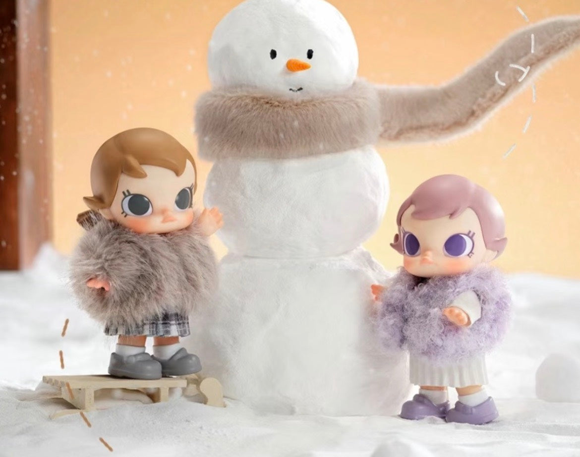 快速預購🔥 Molly 積極入冬 毛絨搪膠掛件 泡泡瑪特 公仔 popmart 吊卡 禮物 手辦 娃娃 吊飾 一點都不冷