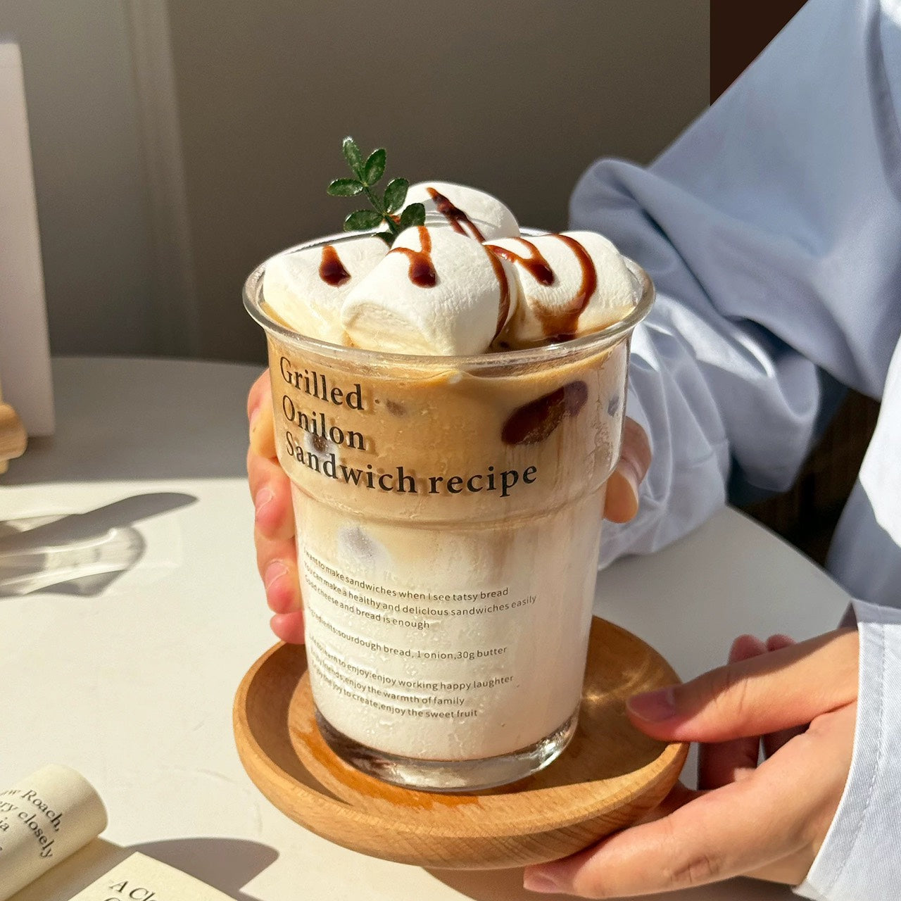 好宅選品 🏠 ins 字母咖啡杯 玻璃杯 飲料杯(未完成上架