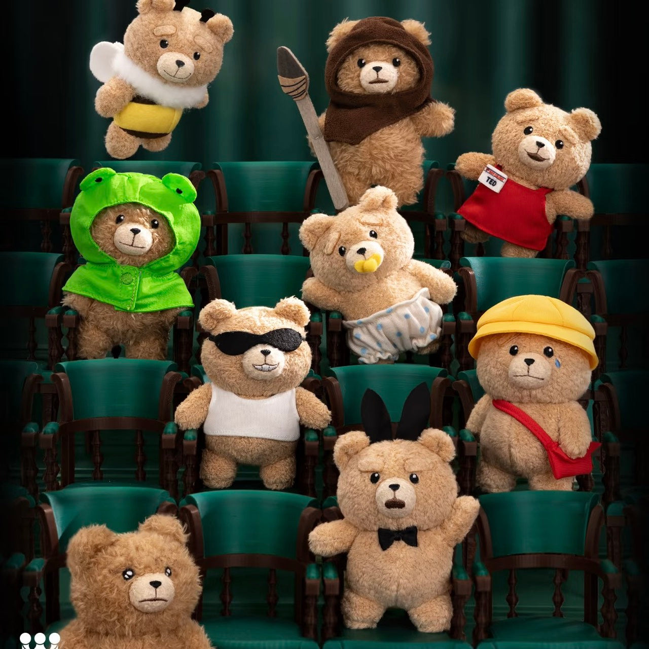 快速預購 ✅  Ted 泰迪 baby ted 確認款 POPMART 泡泡瑪特 盲盒 毛絨 可動 掛件 野人熊 寶寶熊
