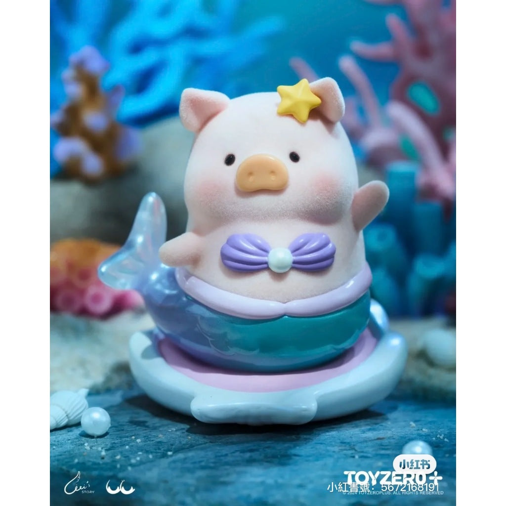 快速預購 ⚡ Lulu豬 海洋 系列 罐頭豬 確認款 52TOYS 美人魚 公仔 盲盒 隱藏 漂流瓶 鯨魚氣球 海報