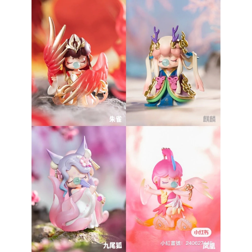 快速預購 ✅ Nanci 東方靈瑞 確認款 白孔雀 盲抽 囡茜 若来 rolife 隱藏 東方 靈瑞 九尾狐 盲盒 公仔