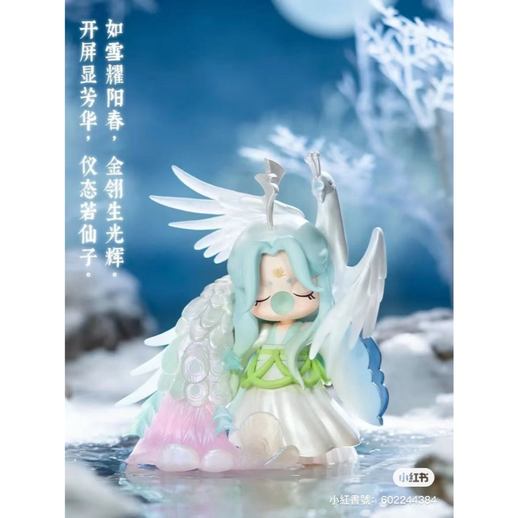 快速預購 ✅ Nanci 東方靈瑞 確認款 白孔雀 盲抽 囡茜 若来 rolife 隱藏 東方 靈瑞 九尾狐 盲盒 公仔