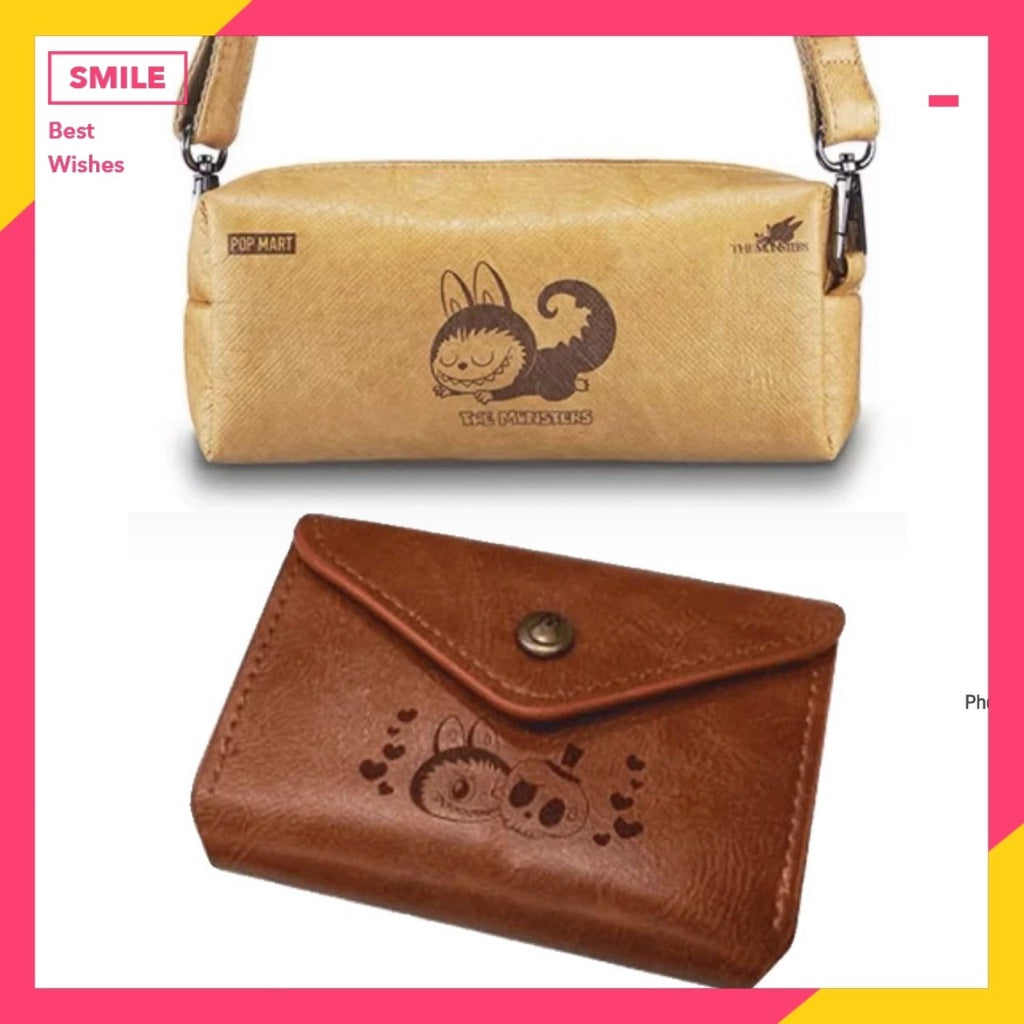 快速預購 ✅ Labubu 杜邦紙包 側背包 零錢包 小包 側包 周邊 泡泡瑪特 popmart 公仔 盲盒 周邊商品