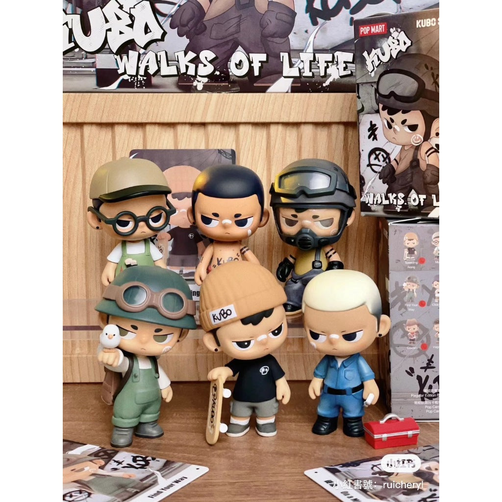快速預購 ✅ KUBO Walks of Life 確認款 公仔 泡泡瑪特 popmart 隱藏 征服 生命線 盲盒